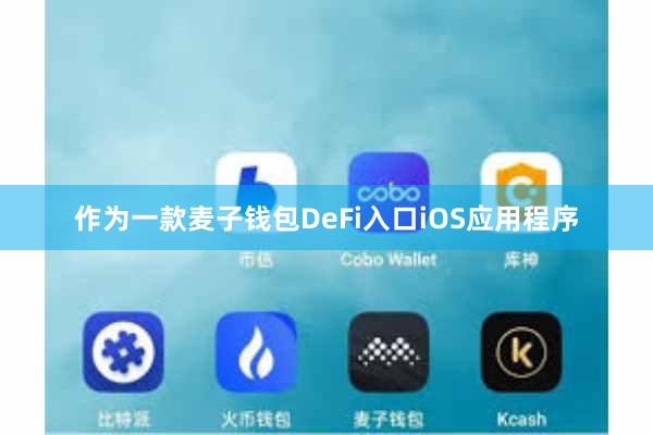 作为一款麦子钱包DeFi入口iOS应用程序