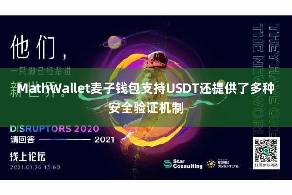 MathWallet麦子钱包支持USDT还提供了多种安全验证机制