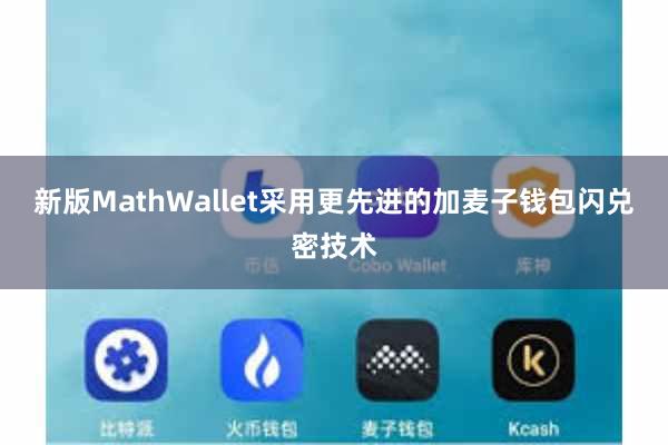 新版MathWallet采用更先进的加麦子钱包闪兑密技术