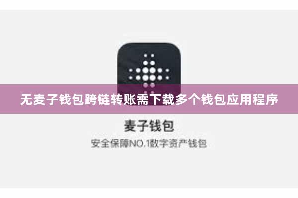 无麦子钱包跨链转账需下载多个钱包应用程序